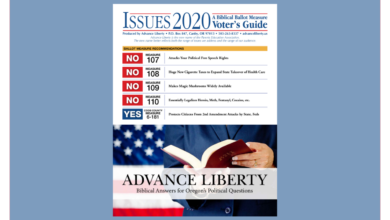 Advance Liberty Voter's Guide 2020 Cover image